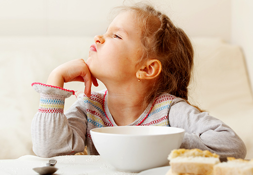 I disturbi alimentari nell'infanzia